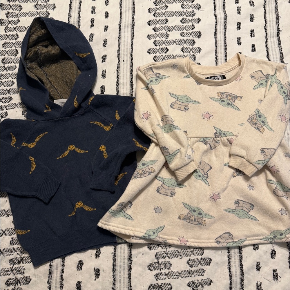Toddler Harry Potter/Star Wars- Size 18mo